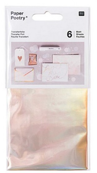 Transferfolie irisierend